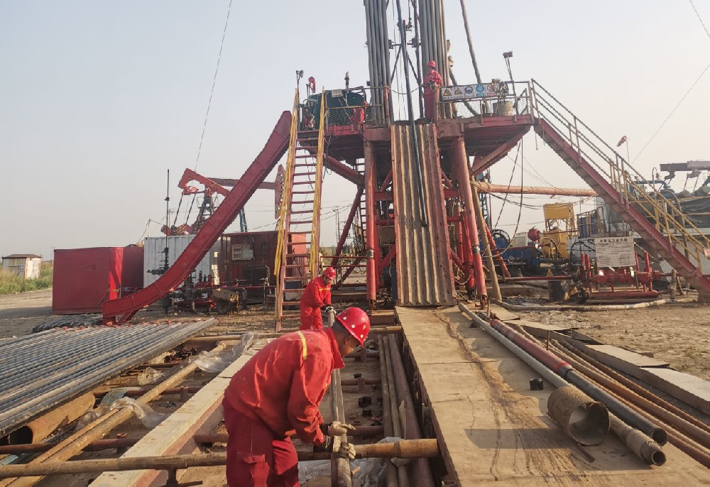油田施工现场